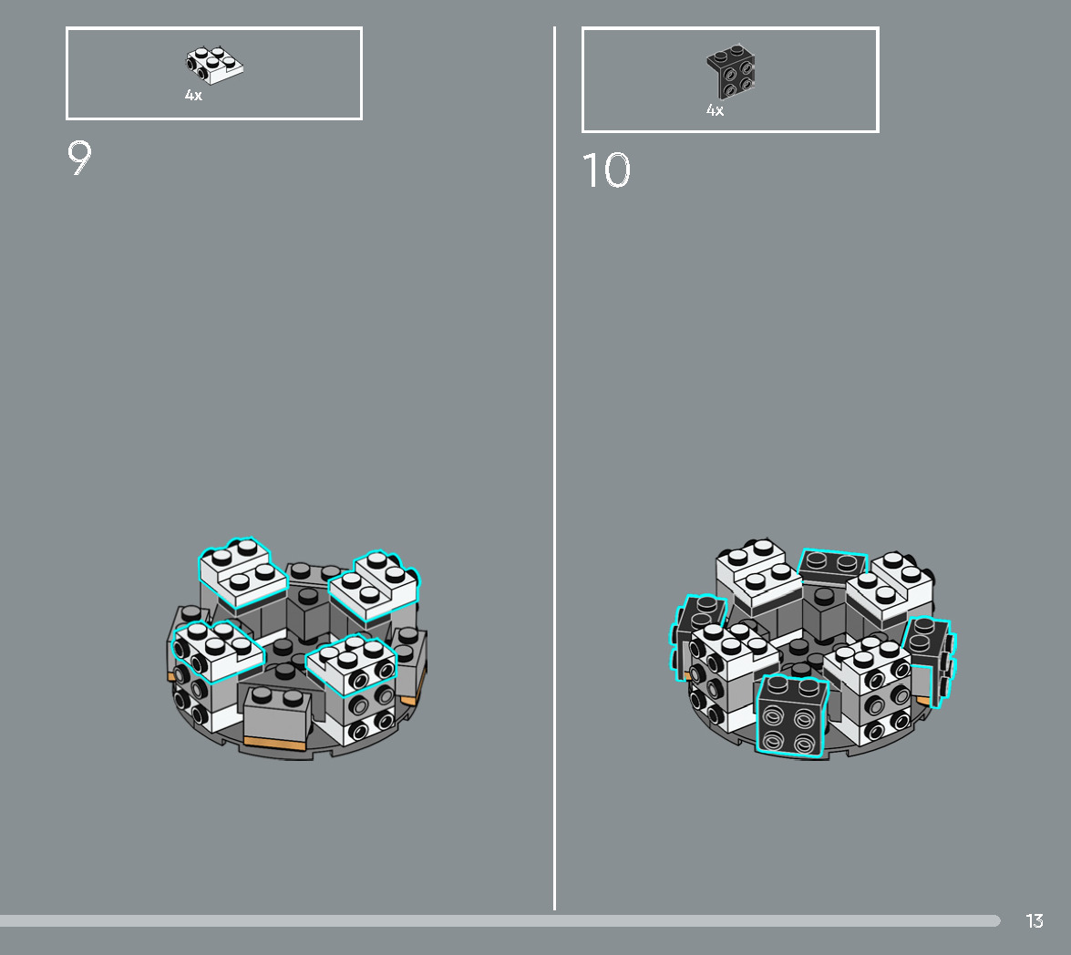 Wikibricks3D - 10370 Poinsettia 3D print model_6