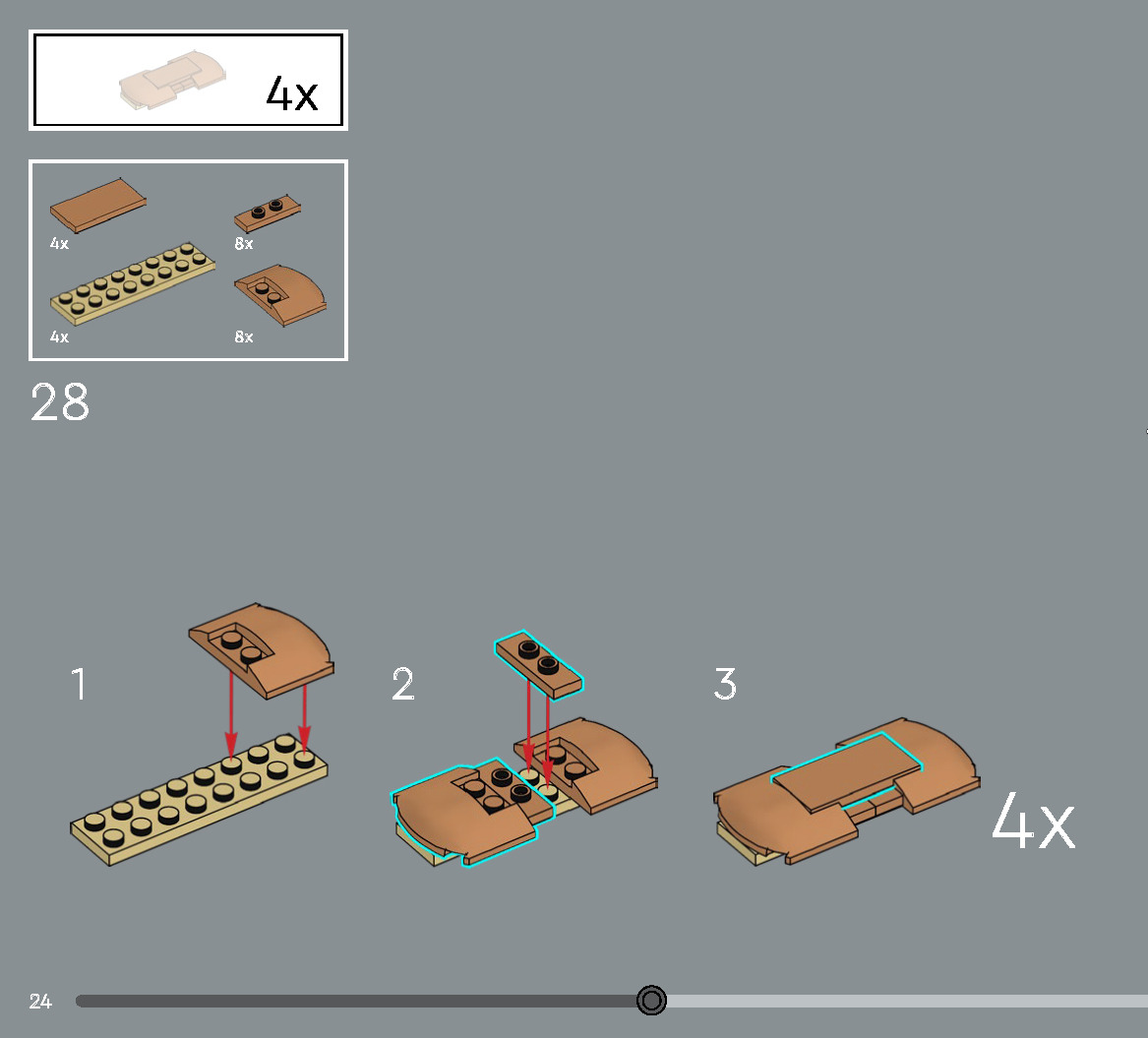 Wikibricks3D - 10370 Poinsettia 3D print model_17