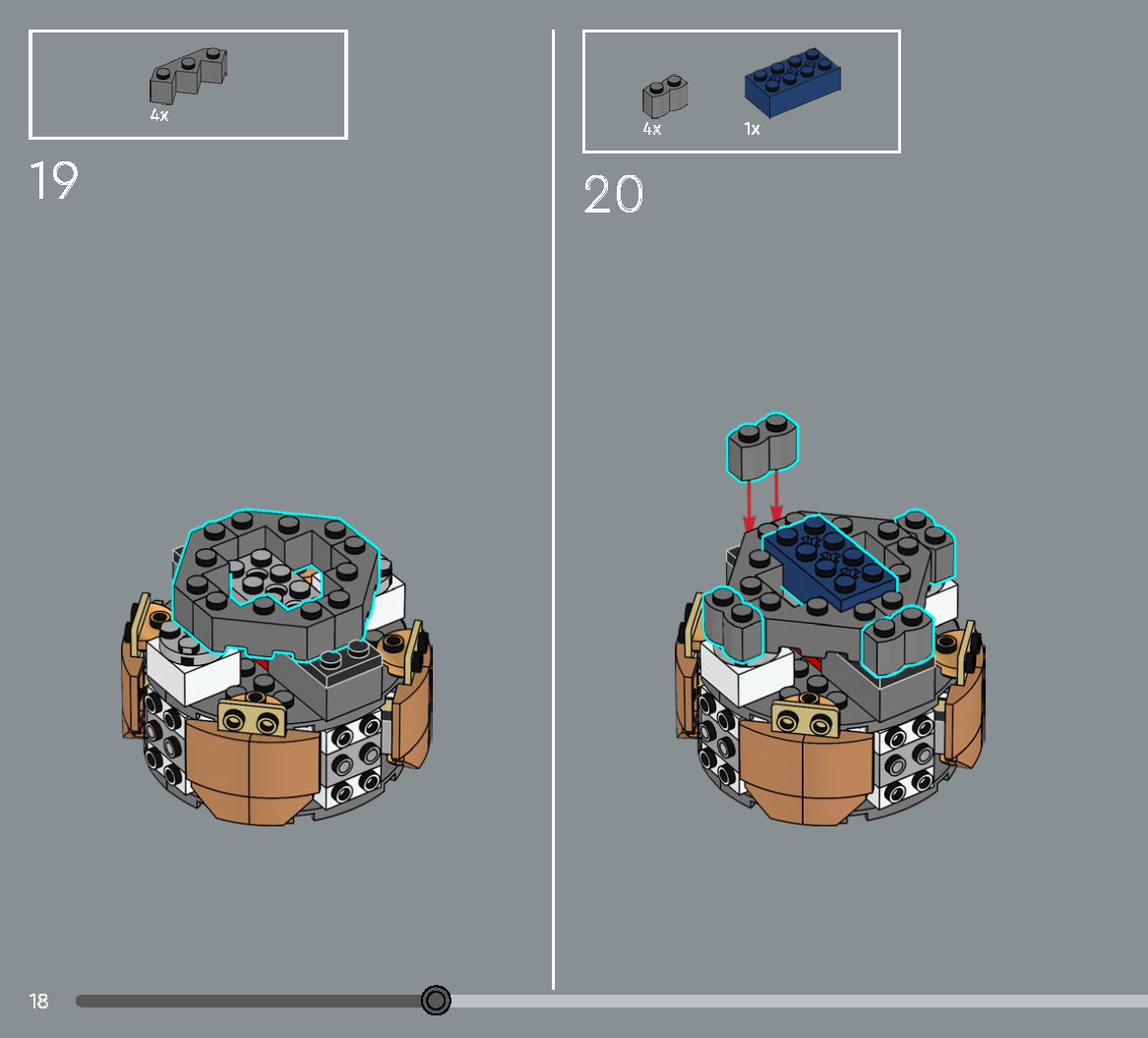 Wikibricks3D - 10370 Poinsettia 3D print model_11
