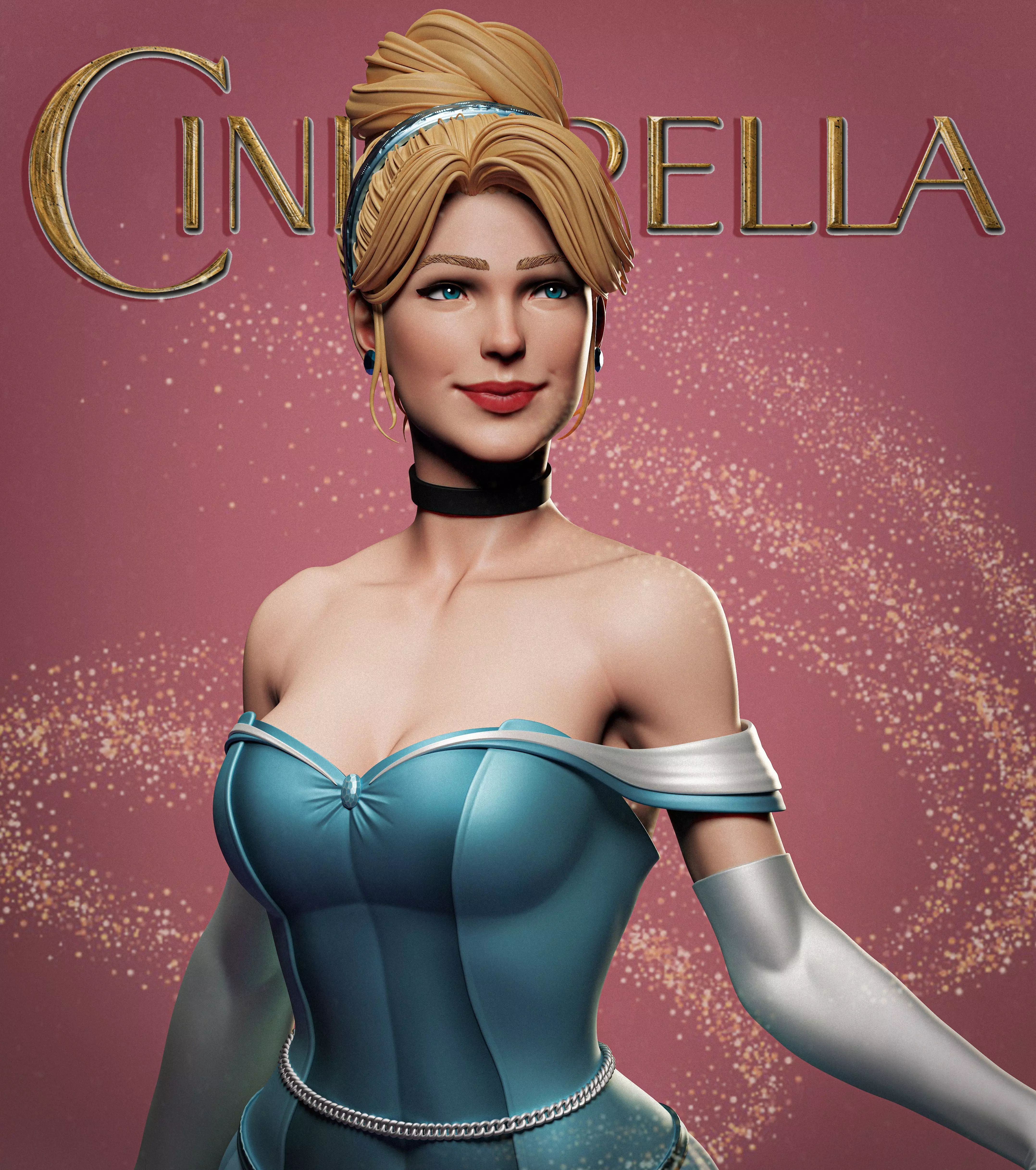 Cinderella 3D print model