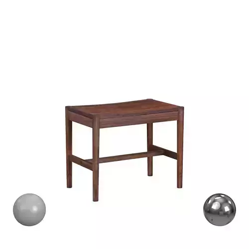 Pierce 22 Single Seat Bench Dark Brown