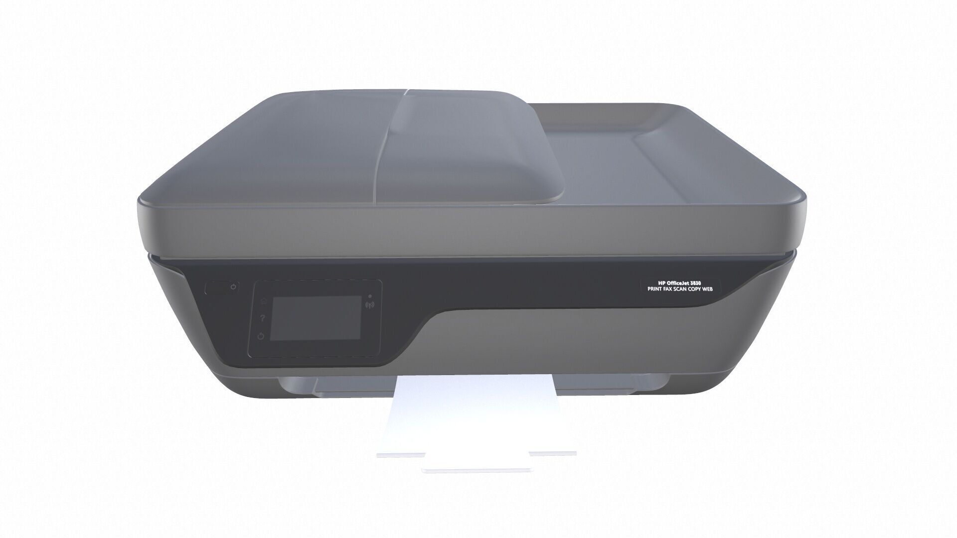 HP DeskJet Ink Advantage 3835 Inkjet Printer 3D model_2