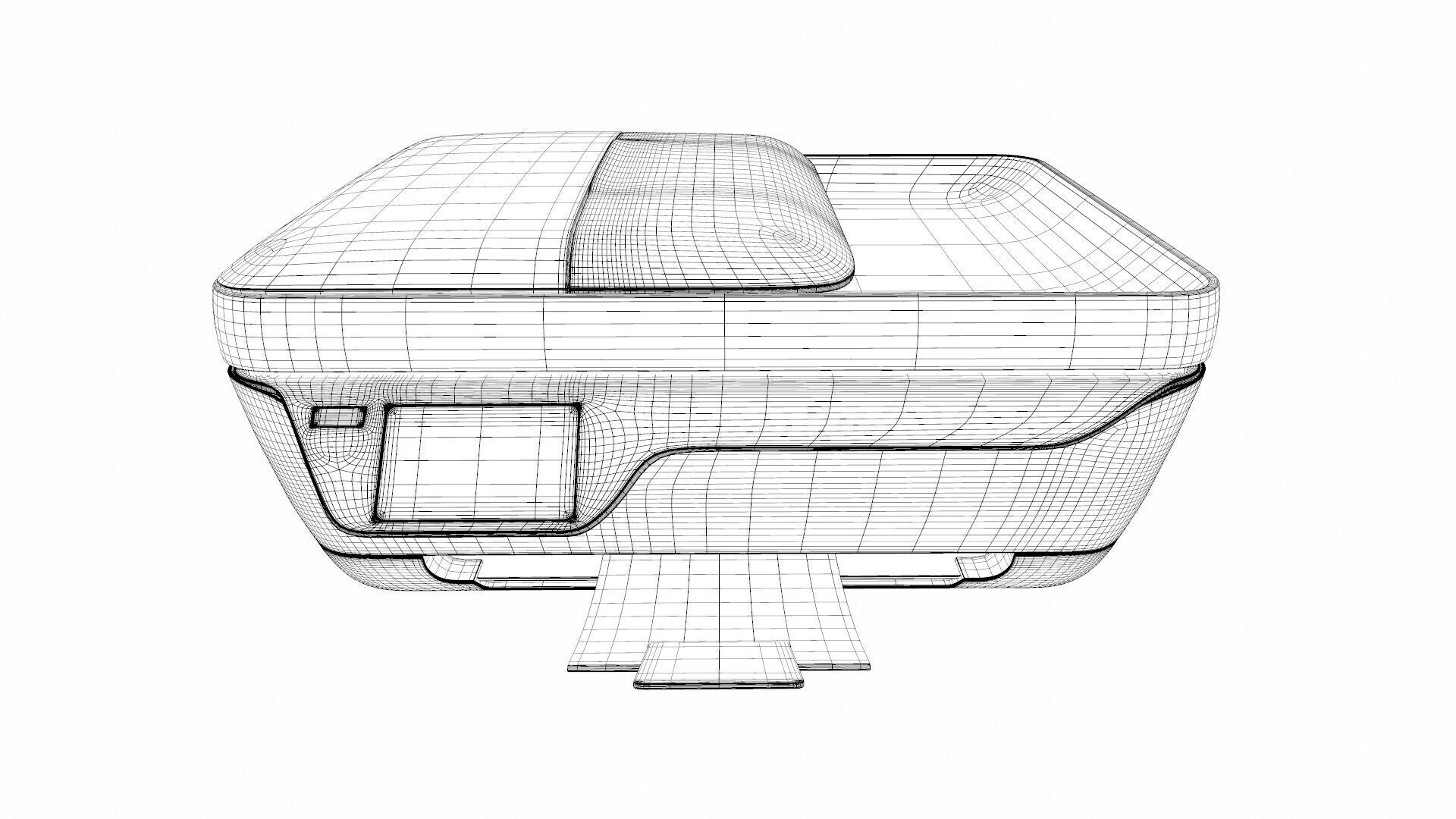 HP DeskJet Ink Advantage 3835 Inkjet Printer 3D model_10