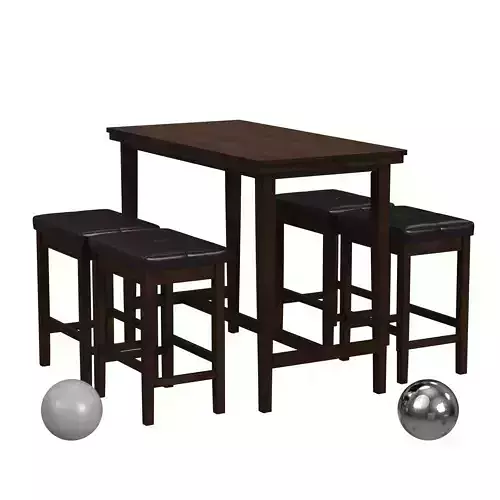 Billy 5 Piece Pub Set