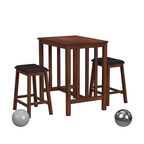 Ilana 3 Piece Pub Set 3D model