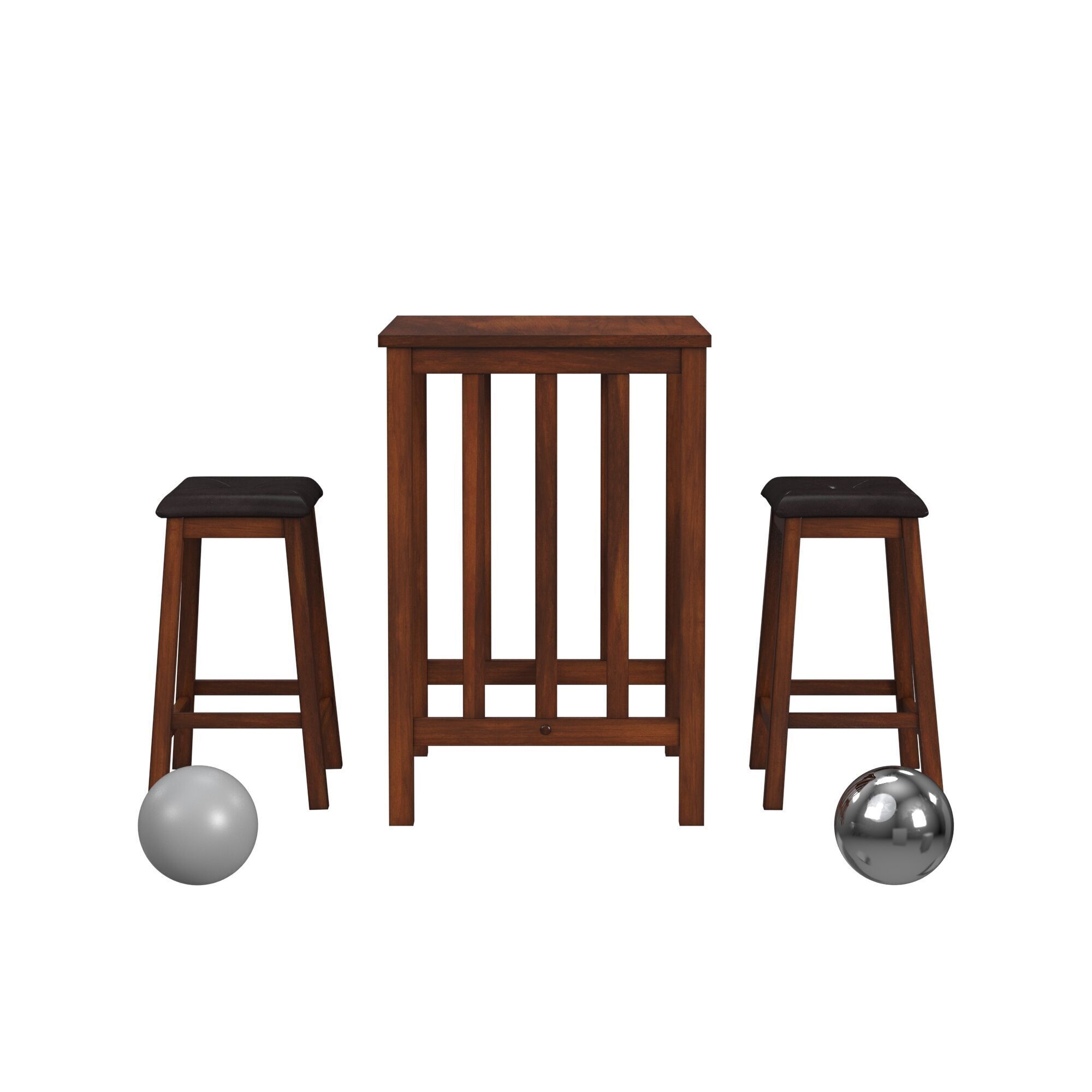 Ilana 3 Piece Pub Set 3D model_1