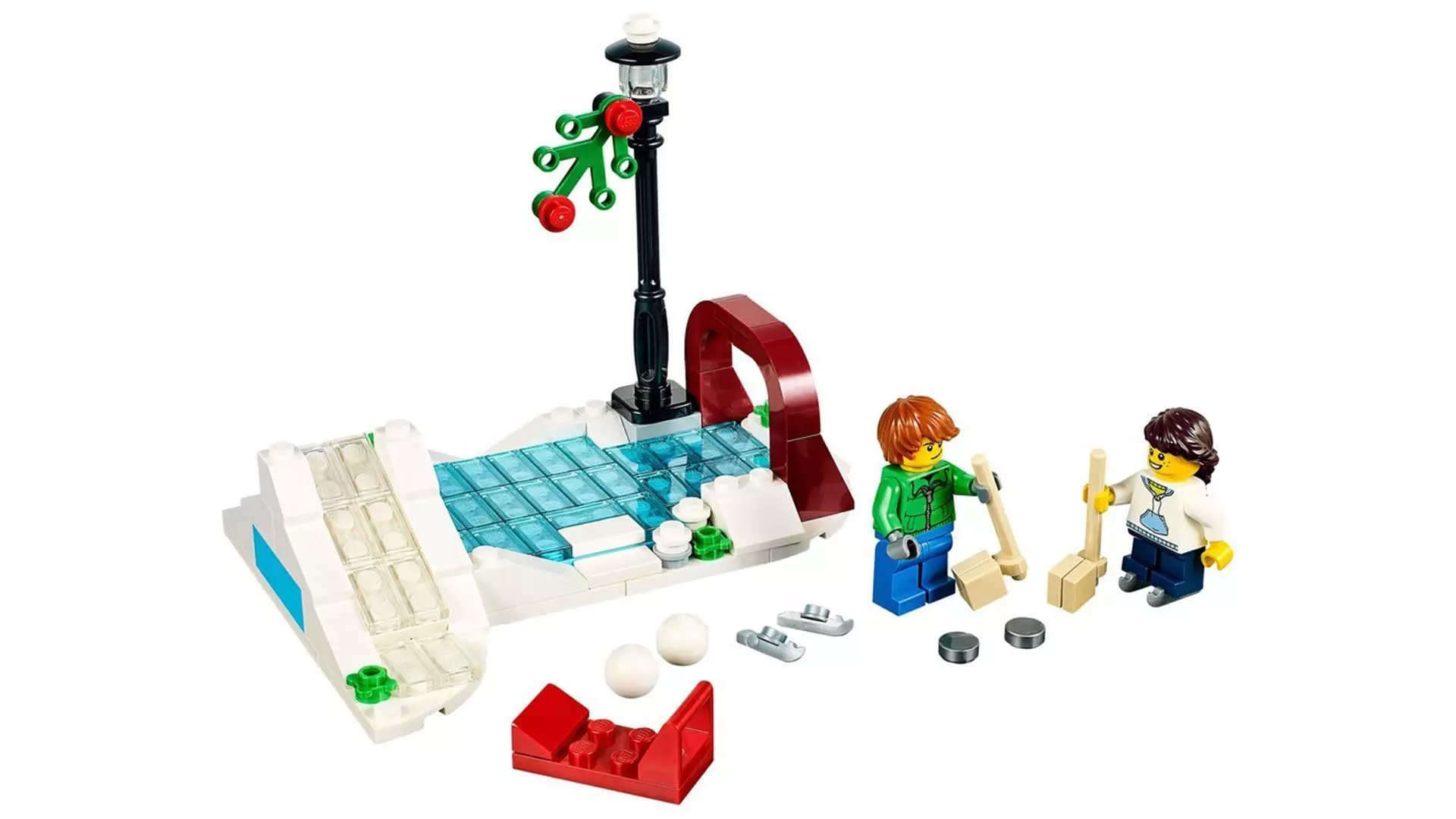 Wikibricks3D - 40107 Winter Skating Scene 3D print model_0