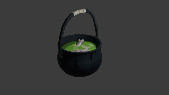 Cauldron 3D model