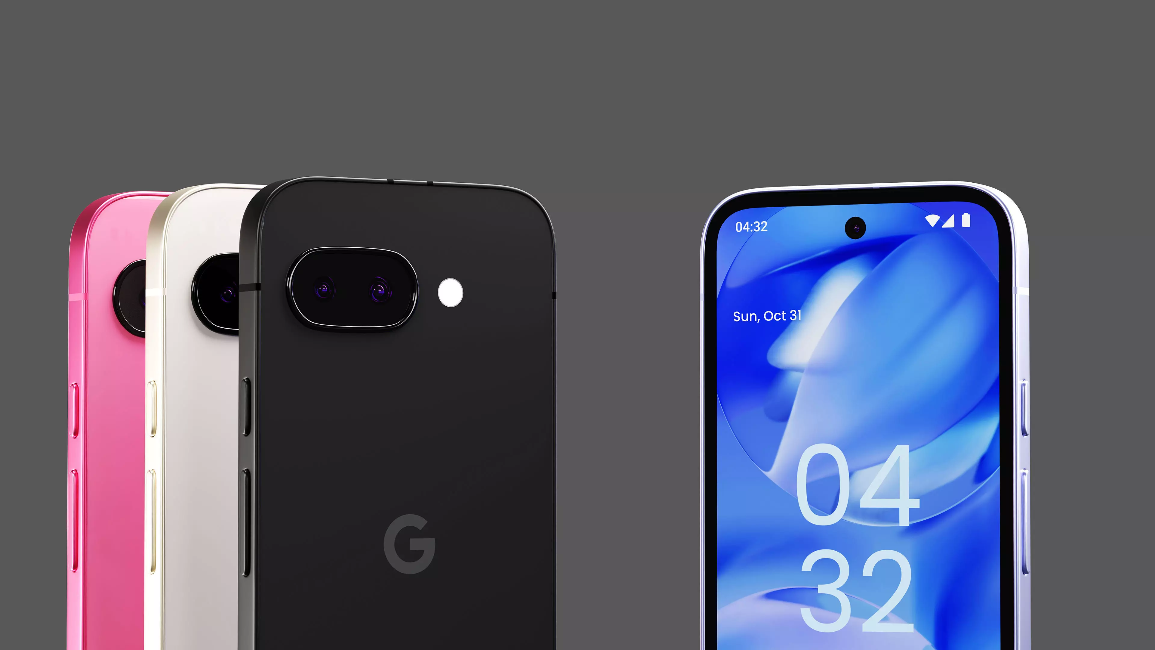 Google Pixel 9a All colors 3D model_0