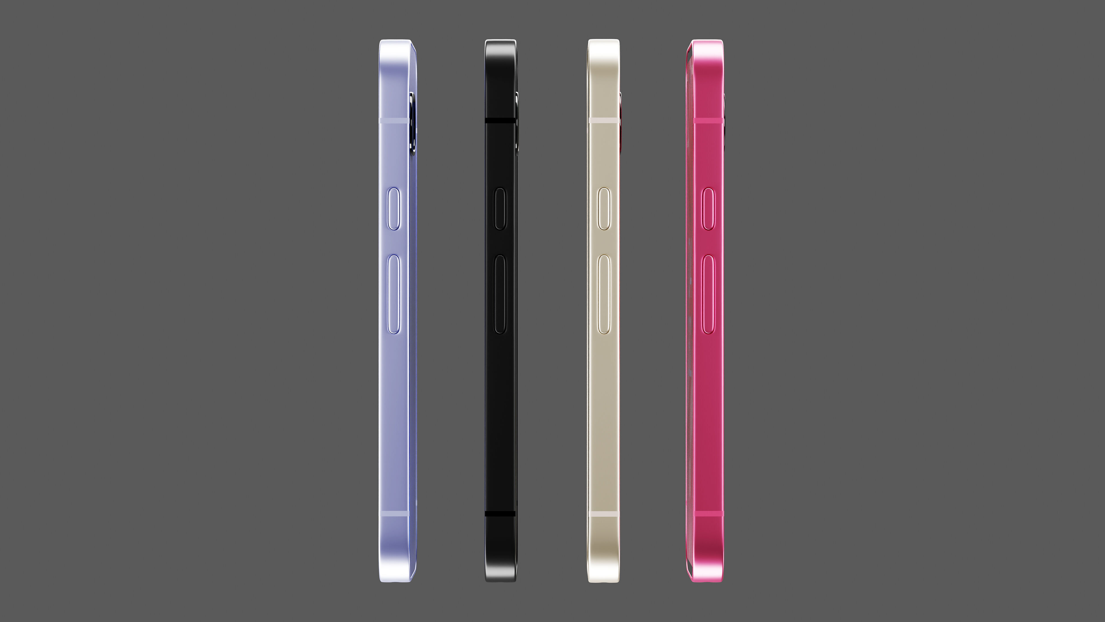 Google Pixel 9a All colors 3D model_7