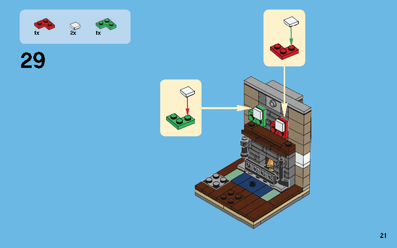 Wikibricks3D - 40125 Santa Visit 3D print model_25