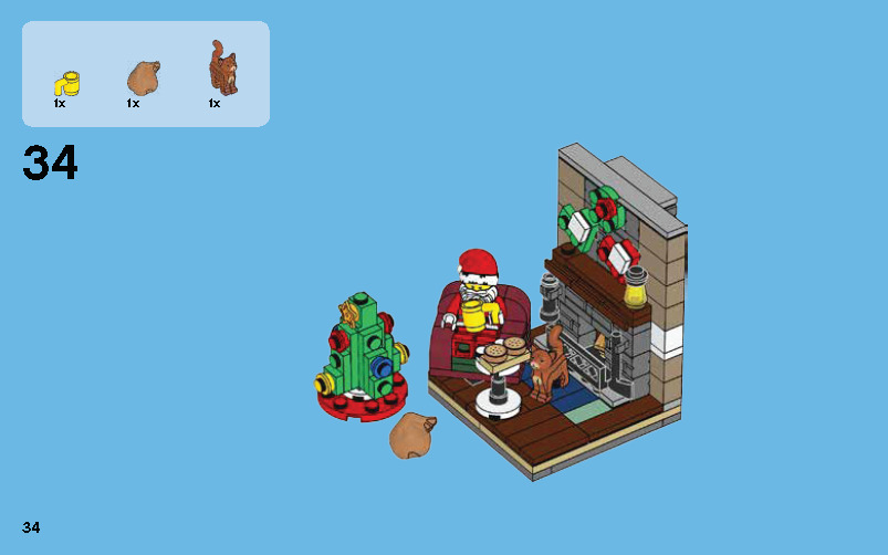 Wikibricks3D - 40125 Santa Visit 3D print model_38