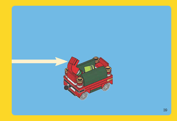 Wikibricks3D - 40138 Christmas Train 3D print model_31