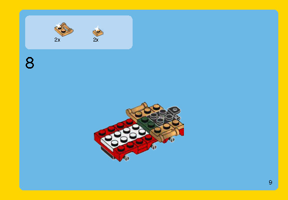 Wikibricks3D - 40138 Christmas Train 3D print model_59