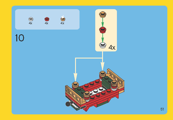 Wikibricks3D - 40138 Christmas Train 3D print model_64