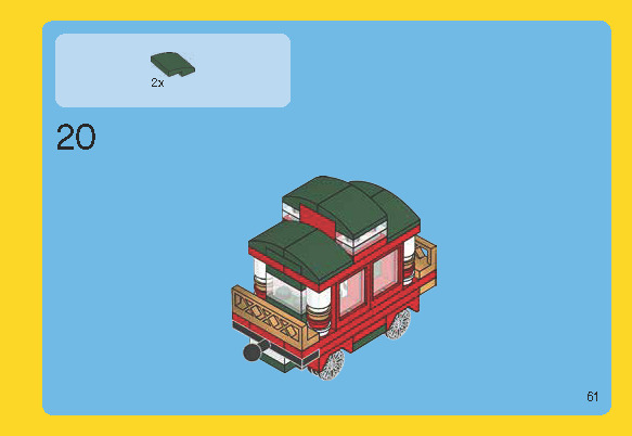 Wikibricks3D - 40138 Christmas Train 3D print model_48