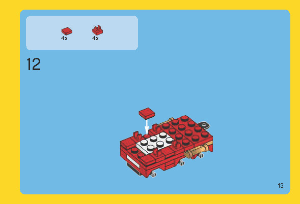 Wikibricks3D - 40138 Christmas Train 3D print model_8