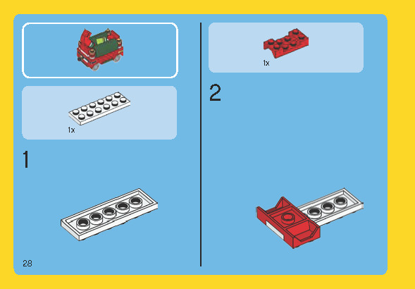 Wikibricks3D - 40138 Christmas Train 3D print model_24