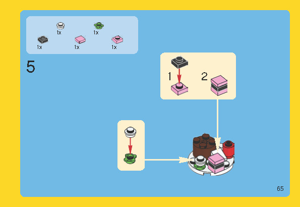 Wikibricks3D - 40138 Christmas Train 3D print model_62