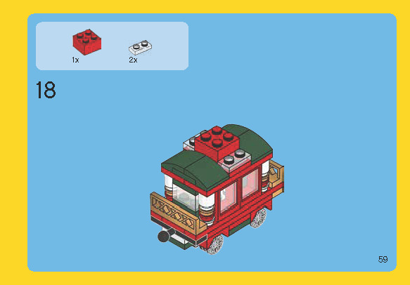 Wikibricks3D - 40138 Christmas Train 3D print model_52