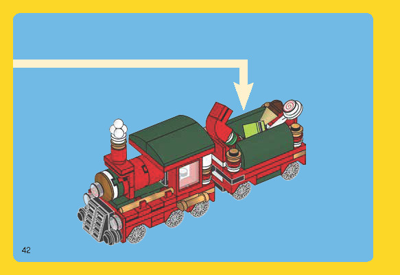 Wikibricks3D - 40138 Christmas Train 3D print model_58