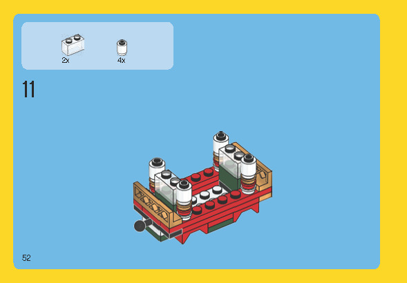 Wikibricks3D - 40138 Christmas Train 3D print model_51