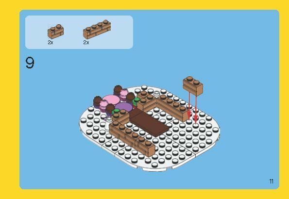 Wikibricks3D - 40139 Gingerbread House 3D print model_12