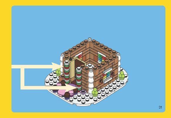 Wikibricks3D - 40139 Gingerbread House 3D print model_32