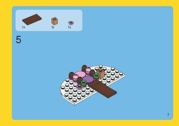 Wikibricks3D - 40139 Gingerbread House 3D print model_8