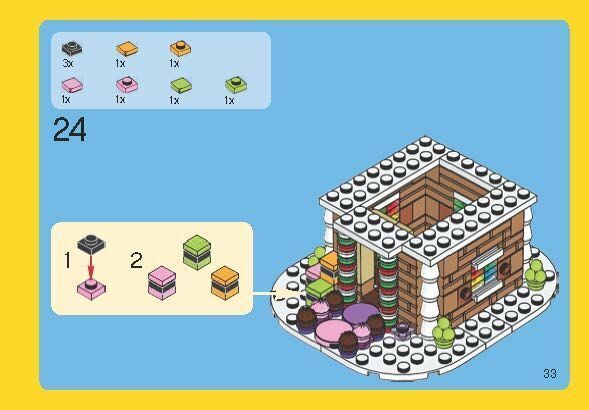 Wikibricks3D - 40139 Gingerbread House 3D print model_34