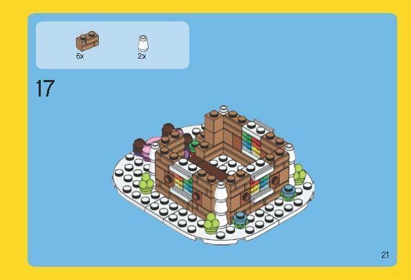 Wikibricks3D - 40139 Gingerbread House 3D print model_22