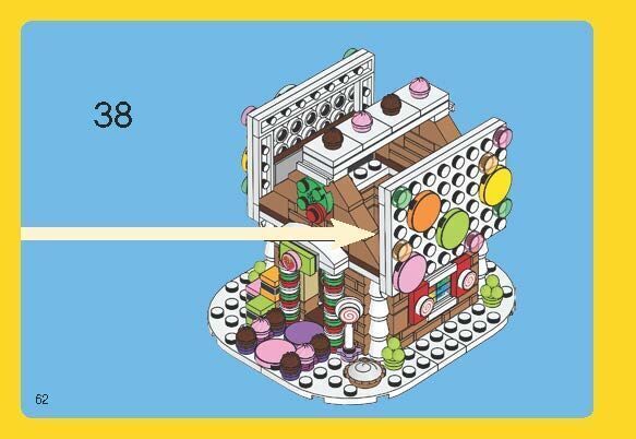 Wikibricks3D - 40139 Gingerbread House 3D print model_63