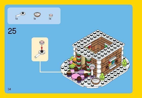 Wikibricks3D - 40139 Gingerbread House 3D print model_35