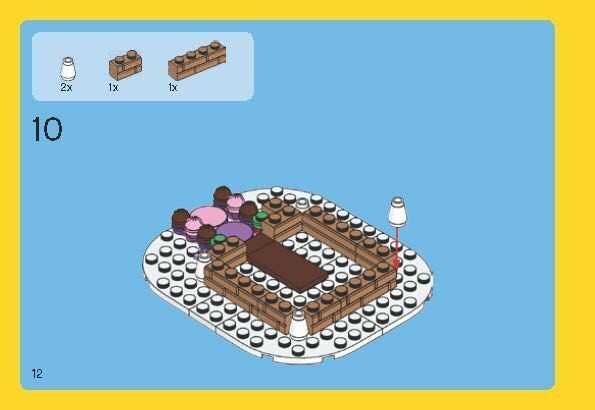 Wikibricks3D - 40139 Gingerbread House 3D print model_13