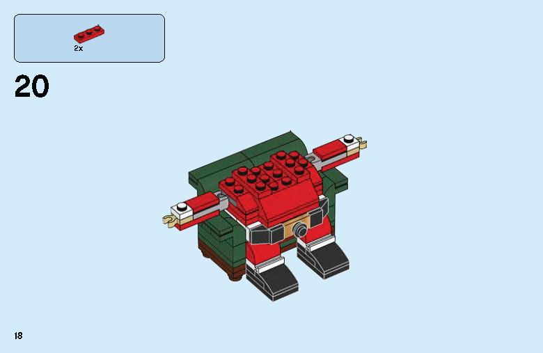 Wikibricks3D - 40206 Lego Santa 3D print model_25