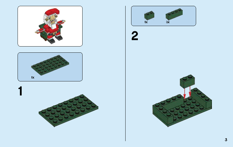 Wikibricks3D - 40206 Lego Santa 3D print model_5