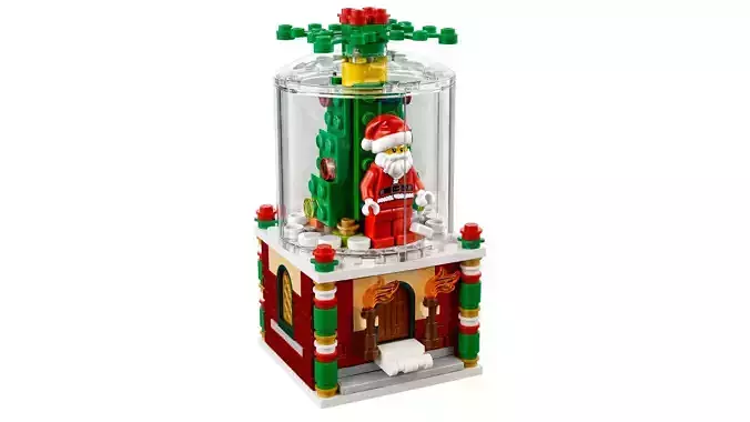 Wikibricks3D - 40223 Lego Snowglobe 3D print model