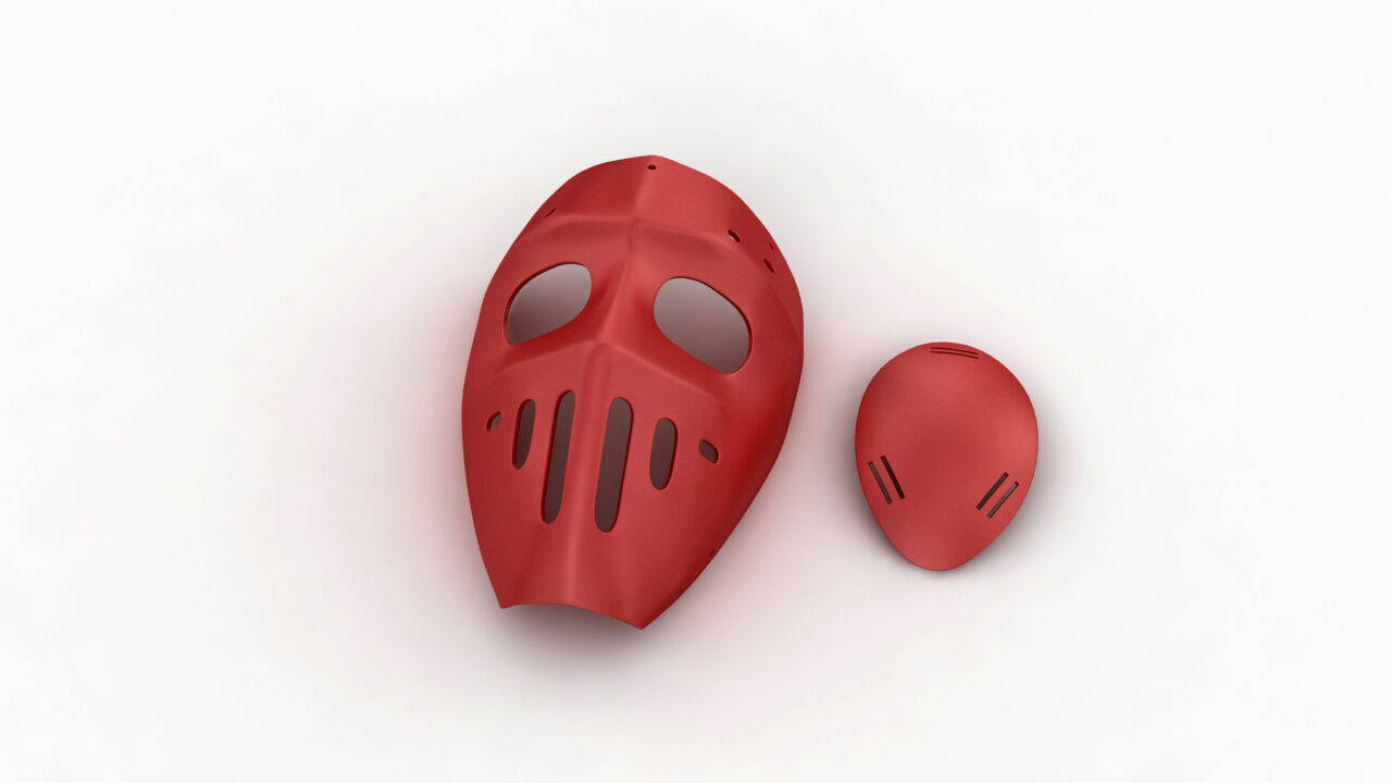 Old Hockey Mask 3D print model_12