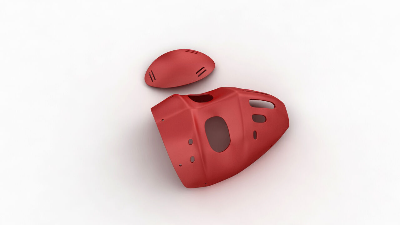 Old Hockey Mask 3D print model_8