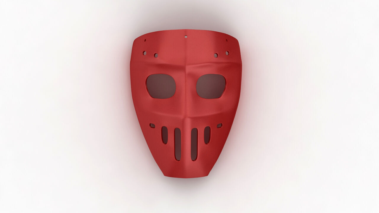 Old Hockey Mask 3D print model_16