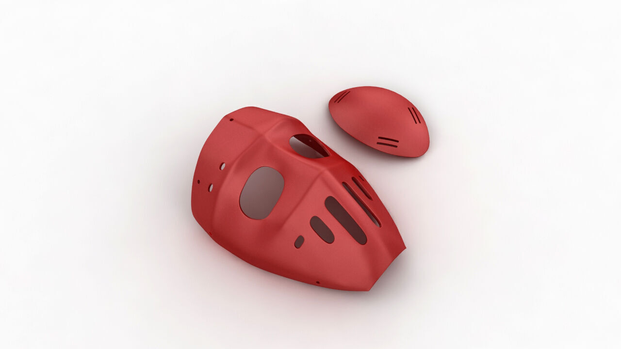 Old Hockey Mask 3D print model_10