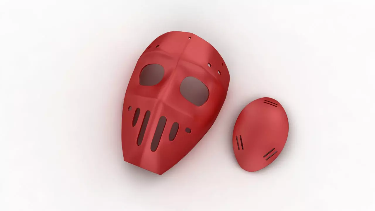 Old Hockey Mask 3D print model_0