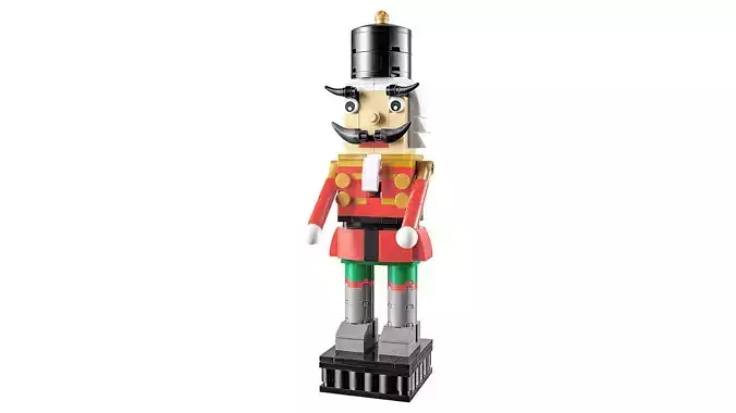Wikibricks3D - 40254 Nutcracker 3D print model
