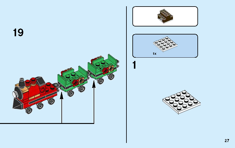 Wikibricks3D - 40262 Christmas Train Ride 3D print model_34