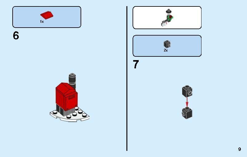Wikibricks3D - 40263 Christmas Town Square 3D print model_15