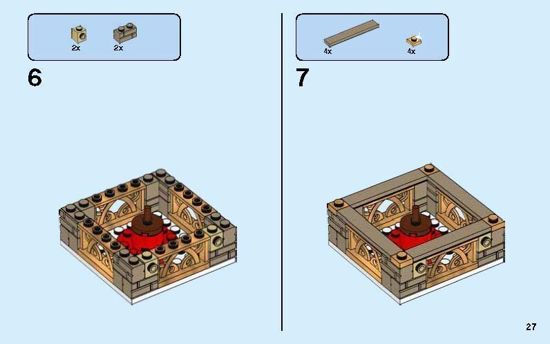 Wikibricks3D - 40263 Christmas Town Square 3D print model_33