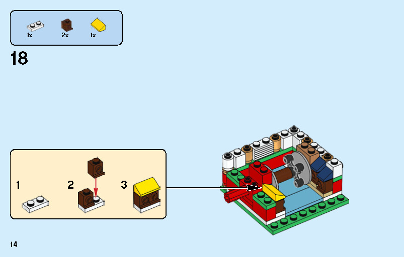Wikibricks3D - 40293 Christmas Carousel 3D print model_13