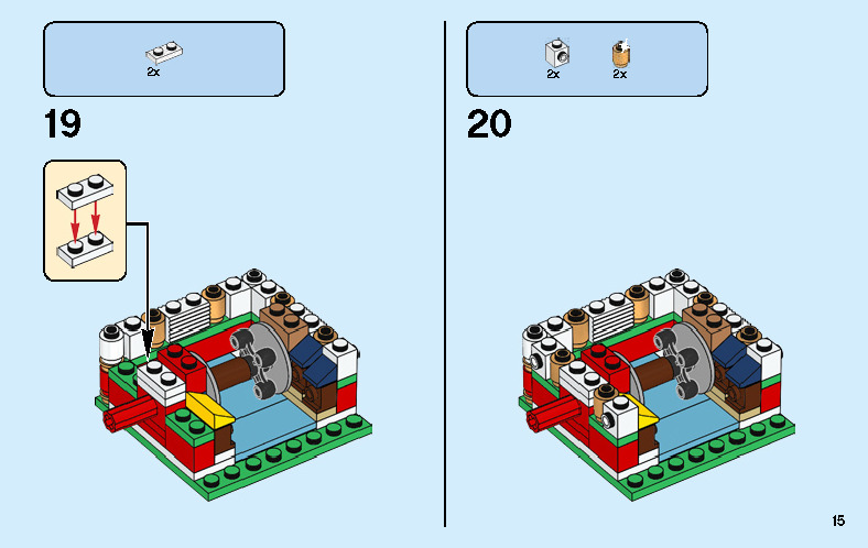 Wikibricks3D - 40293 Christmas Carousel 3D print model_14
