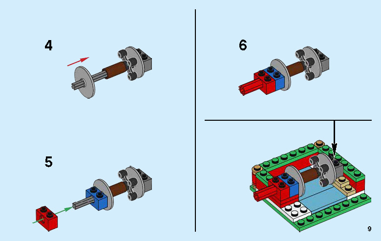 Wikibricks3D - 40293 Christmas Carousel 3D print model_8