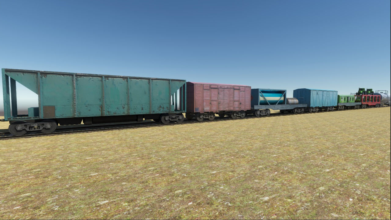 Railway Trains and Props Collection _11